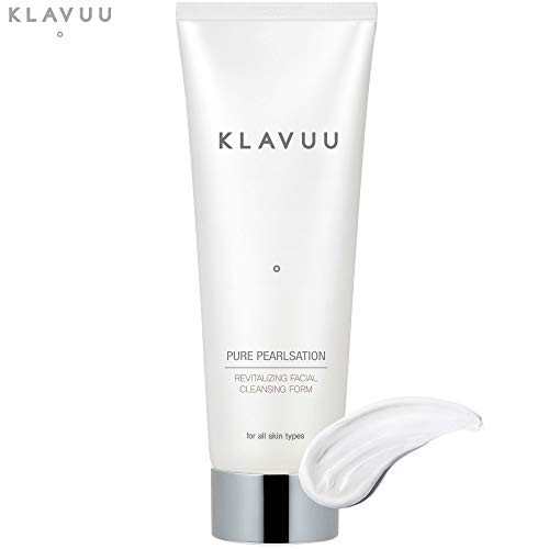 KLAVUU Pure Pearlsation Revitalizing Facial Cleansing Foam 4 39 fl oz 130 ml