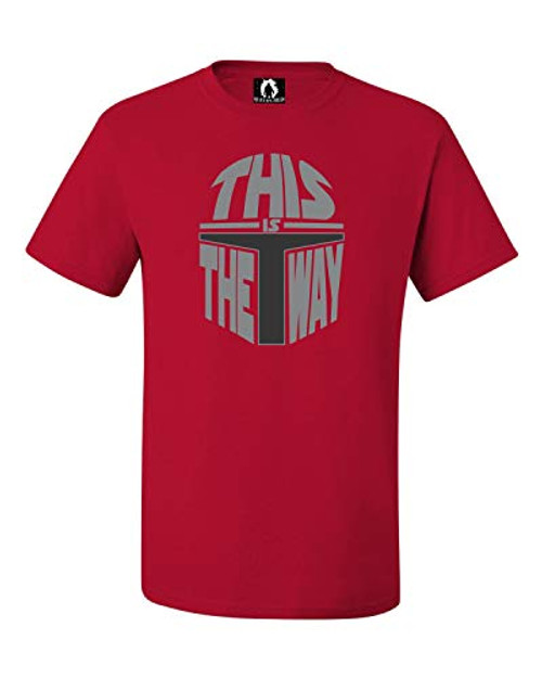 Squatch King Threads YS 6_8 Red Youth This is The Way T_Shirt