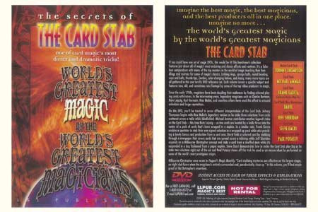 Card Stab _World's Greatest Magic_