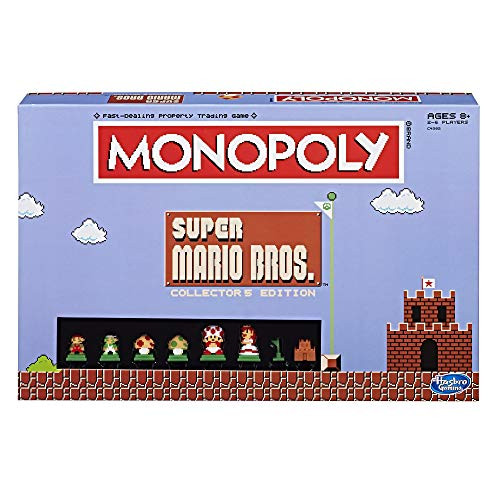 Monopoly: Super Mario Bros Collector's Edition Board Game (Amazon Exclusive)