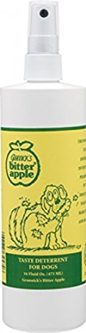 Grannick's Bitter Apple For Dogs Spray Bottle_ 16 Ounces