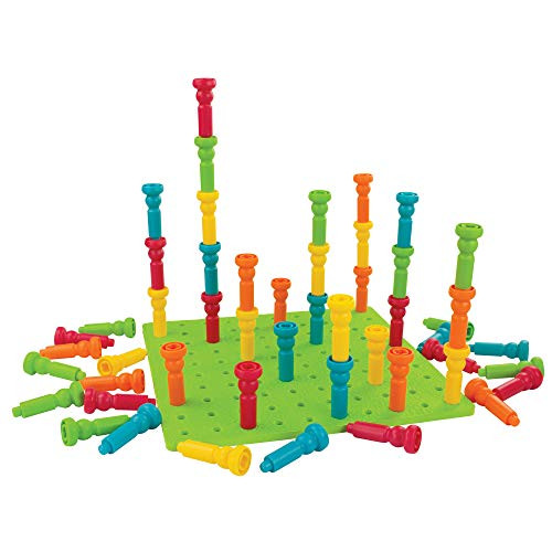 Lauri Deluxe Tall-Stackers - Pegs & Pegboard Set