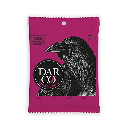 Martin Guitar Darco Electric Bass D9700_ Light_Gauge Nickel Steel Bass Guitar Strings