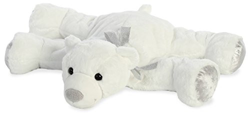 Aurora World  21" Polar Paws - Large, White, Silver