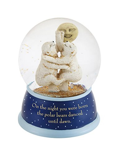 Nat and Jules Polar Bears Musical Water Globe