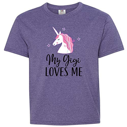 inktastic My Gigi Youth T_Shirt Youth Small _6_8_ Retro Heather Purple 2b4c7