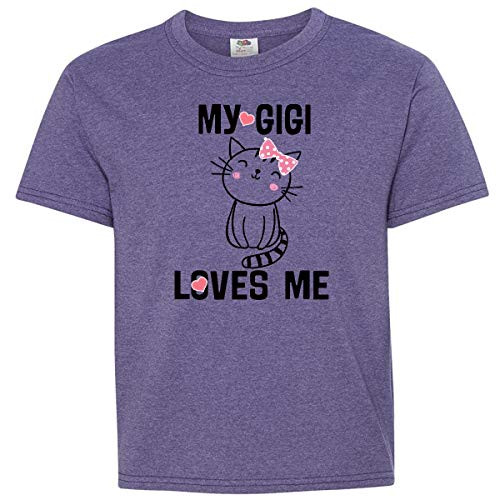 inktastic My Gigi Youth T_Shirt Youth Small _6_8_ Retro Heather Purple 2baca