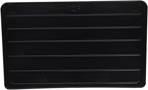 Akro-Mils 41288 Widthwise Divider for 30288 or 30293 Super Size AkroBin, Package of 6, Black