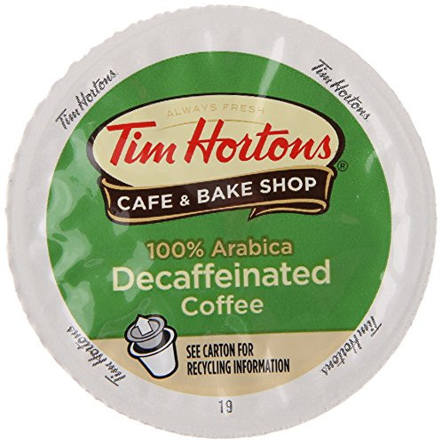 Tim Horton's Single Serve Coffee Cups_ Decaffeinated_ 24 Count