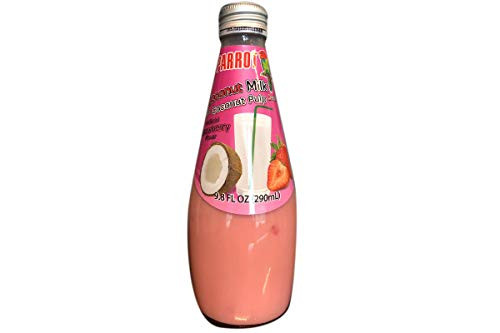 Coconut Milk Drink with Strawberry Flavor 9.8 fl. oz _Pack of 3_