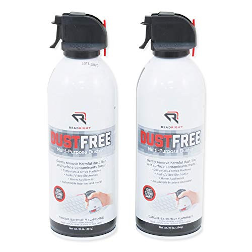 Dust Free 100 Percent  Ozone Safe Spray Duster_ 10 oz. Can_ 2 Pack _REARR3722_