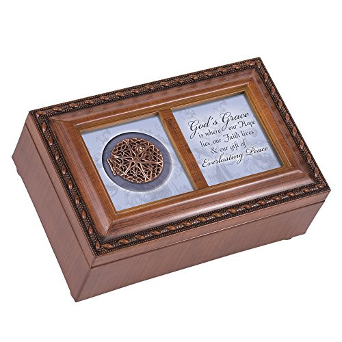 Cottage Garden Gods Grace Faith Everlasting Woodgrain Petite Music Box Plays Amazing Grace Cottage Garden Gods Grace Faith Everlasting Woodgrain Petite Music Box Plays Amazing Grace
