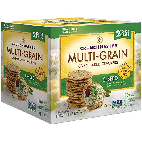 Crunchmaster 5 Seed Multigrain Cracker _10 oz._ 2 ct._ _ PACK OF 2
