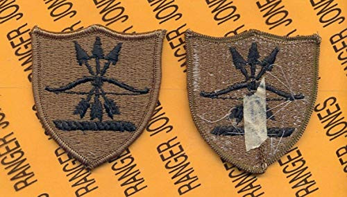 US Army North Dakota National Guard ARNG OD Green  and  Black Patch m e