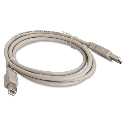 11150 Compucessory A_B USB Cable _ USB _ 6 ft _ 1 Pack _ 1 x Type A Male USB _ 1 x Type B Male USB _ Gray