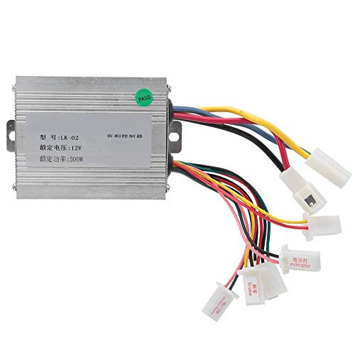 Alomejor Motor Speed Controller 12V 500W Electrical Scooter E Bike Bicycle Tricycle Brush Motor Control Box DC Motor Controller