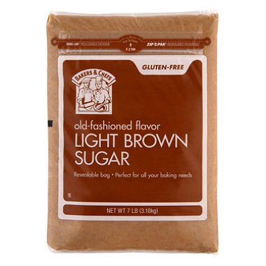 SCS Bakers  and  Chefs Light Brown Sugar _ 7 lb. bag_pprc