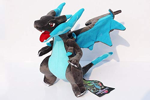 F and J PKM Mega Charizard X Y Action Figure Toy_25cm_ Multicolor_