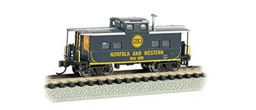 Bachmann Industries Norfolk & Western # 500 838 Northeast Steel Caboose Car (N Scale), Blue Bachmann Industries Norfolk & Western # 500 838 Northeast Steel Caboose Car (N Scale), Blue