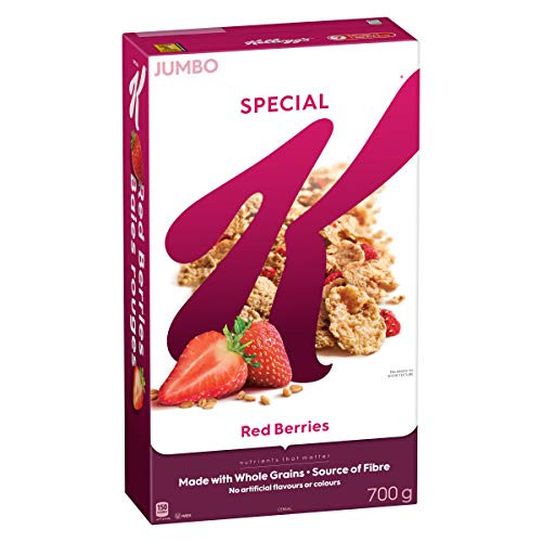 Kellogg's Special K Red Berries Cereal Jumbo 700g 24.7oz Imported from Canada_