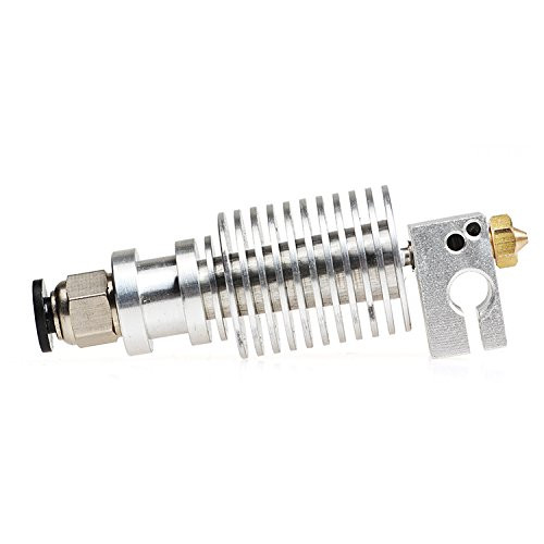 3D Printer Accessory for Assembled E3D V6 Hotend Kit with Volcano Nozzle All Metal J_Head for 1.75mm 0.2 0.3 0.4mm Nozzle
