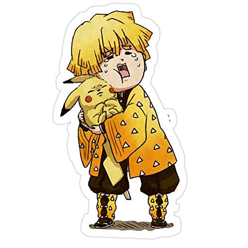 B. Strange Mall Zenitsu Sticker Stickers _3 Pcs Pack_
