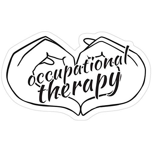 B. Strange Mall I Heart Occupational Therapy Stickers _3 Pcs Pack_