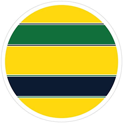B. Strange Mall Yellow Helmet Design Stickers _3 Pcs Pack_