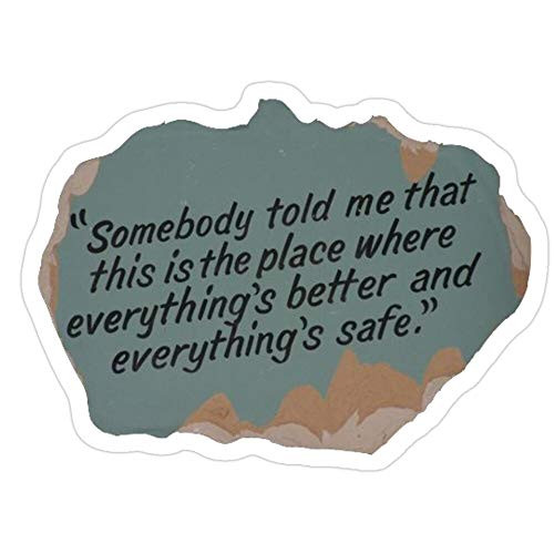 B. Strange Mall One Tree Hill Quote Stickers _3 Pcs Pack_