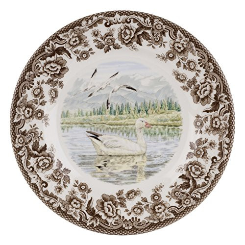 Spode 1597150 Woodland Snow Goose Salad Plate
