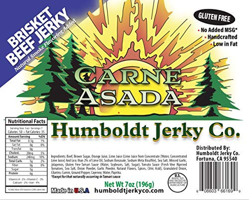 Carne Asada Brisket Beef Jerky 7oz