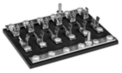 Seachoice Fuse Terminal Block 8 Gang 6 In. L X 3_1 4 In. W X 7 8 In. H