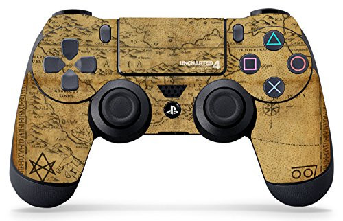 Controller Gear Uncharted 4 Map - PS4 Controller Skin - Officially Licensed by PS