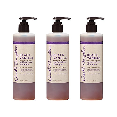 Carols Daughter Black Vanilla Sulfate-Free Shampoo, 3 Count Carols Daughter Black Vanilla Sulfate-Free Shampoo, 3 Count