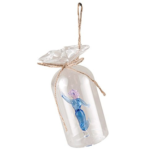 C and F Home Mermaid in a Bottle Christmas Xmas Ornament Multi