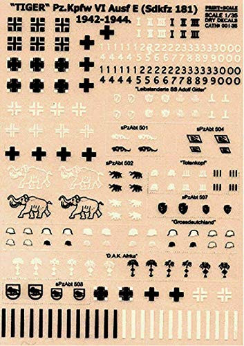 Print Scale 001_35 _ 1 35 Tiger Pz.Kpfw VI Ausf E _Sdkfz 181_ 1942_1944 Part 1