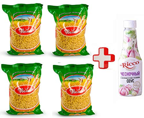 Uvelka Pasta 4 PACK and Mr. Ricco Sauce Product of Russia ?????????? ??????? inch ?????? inch ?????o? Uvelka Pasta 4 PACK and Mr. Ricco Sauce Product of Russia ?????????? ??????? inch ?????? inch ?????o?