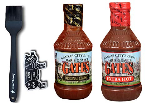 Kansas City s Own Gates Bar_B_Q Sauce Variety Pack _ Includes Gates Original 18 Oz and Gates Extra Hot 18 Oz Kansas City s Own Gates Bar_B_Q Sauce Variety Pack _ Includes Gates Original 18 Oz and Gates Extra Hot 18 Oz