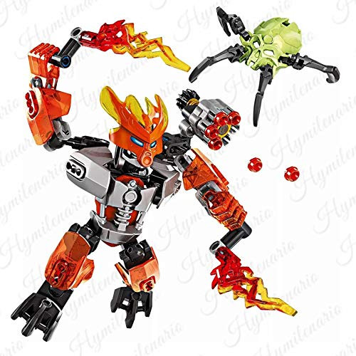 F and J Building Blocks Bionicle Hero Factory 6.0 Warrior Soldiers A_15 Action Figure Toy_Multicolor_
