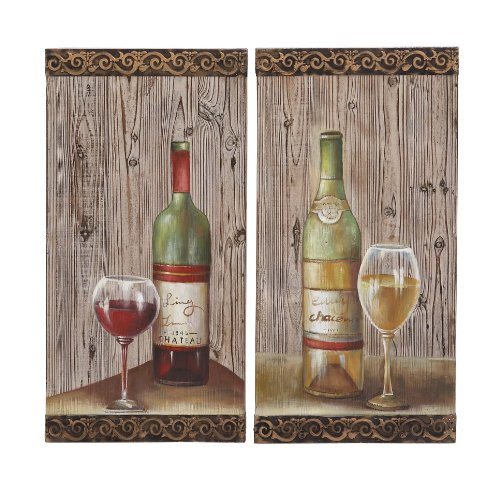 Benzara Unique and Attractive Assorted Set of Two Wall Panel Benzara Unique and Attractive Assorted Set of Two Wall Panel