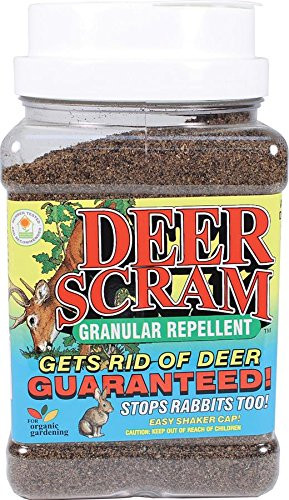 Enviro Pro 1003 Deer Scram Repellent Granular Shaker Can, 2.5 Pounds