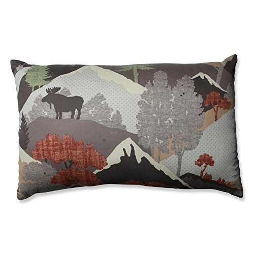 Pillow Perfect Happy Camper Heather Rectangular Throw Pillow