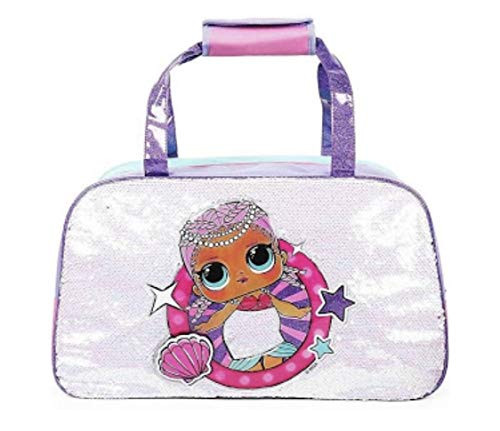 L.O.L Surprise Large Duffle Bag Sequins for Girls _17x10 in._ _ Girls _ Christmas Gift 2020