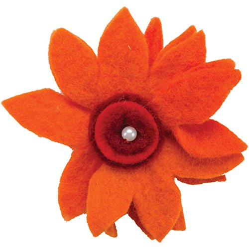 Dimensions Feltworks Flower_ Zinnia
