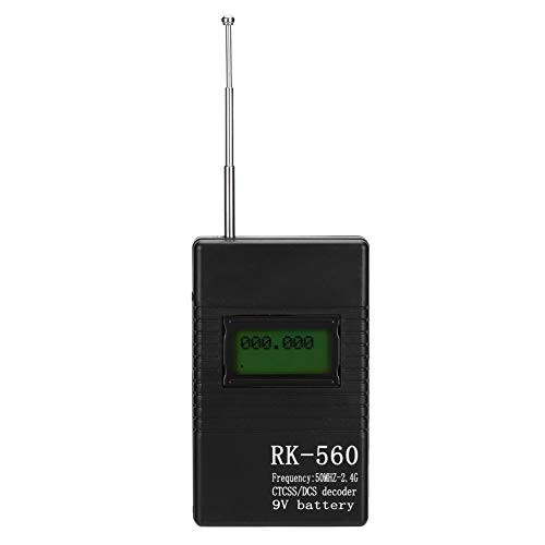 Richer_R Portable Frequency Counter_ Accurate RK560 50MHz_2.4GHz Frequency Counter Meter Portable Handheld Radio Frequency Testing_ for Two Way Radio Baofeng Walkie Talkie Decoder