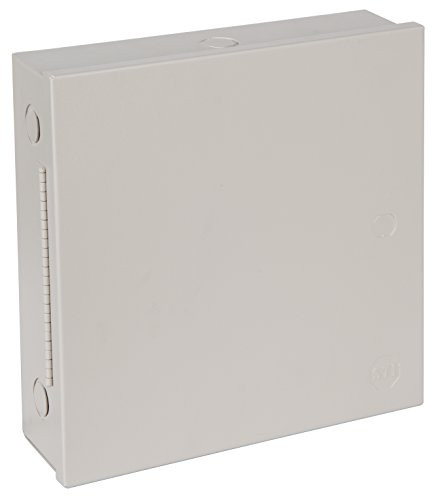 Safety Technology International, Inc. STI-EM111103 Metal Protective Cabinet, UL/cUL Type1, Powder Coated, Piano Hinge, 11 x 11 x 3"
