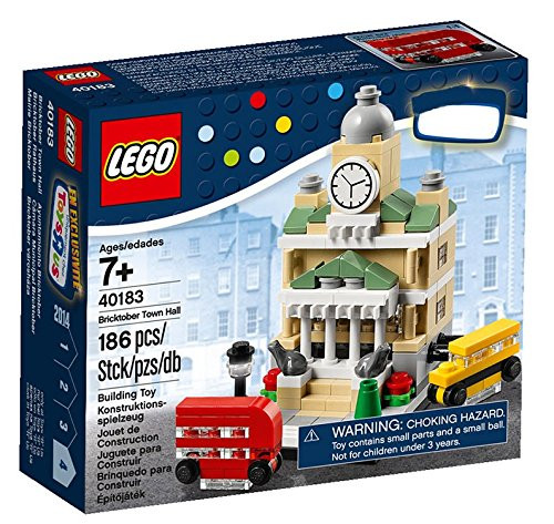 Lego, Exclusive 2014 Bricktober Set, Town Hall #4/4 (40183)