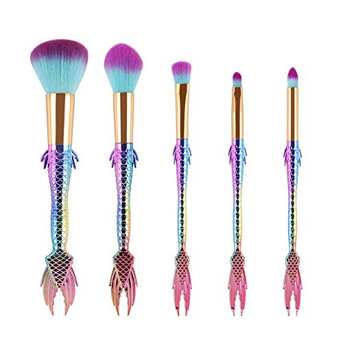 5pcs Makeup Brushes Set Powder Foundation Blusher Eyeshadow Brush Kabuki pincel maquiagem Cosmetics Tools_B 5pcs Makeup Brushes Set Powder Foundation Blusher Eyeshadow Brush Kabuki pincel maquiagem Cosmetics Tools_B