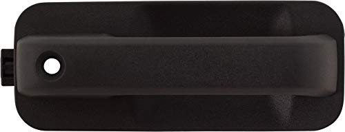 Exterior Front Door Handle 2015_2018 Ford F_150 Textured Black Manual Lock with Keyhole All Cab Types Passenger Side