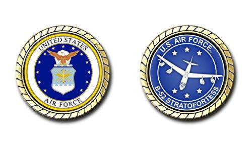 B_52 Stratofortress Challenge Coin _ Officially Licensed